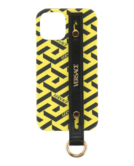 Versace Coated Canvas La Greca iPhone 12 Case by Carro Luxury Maison