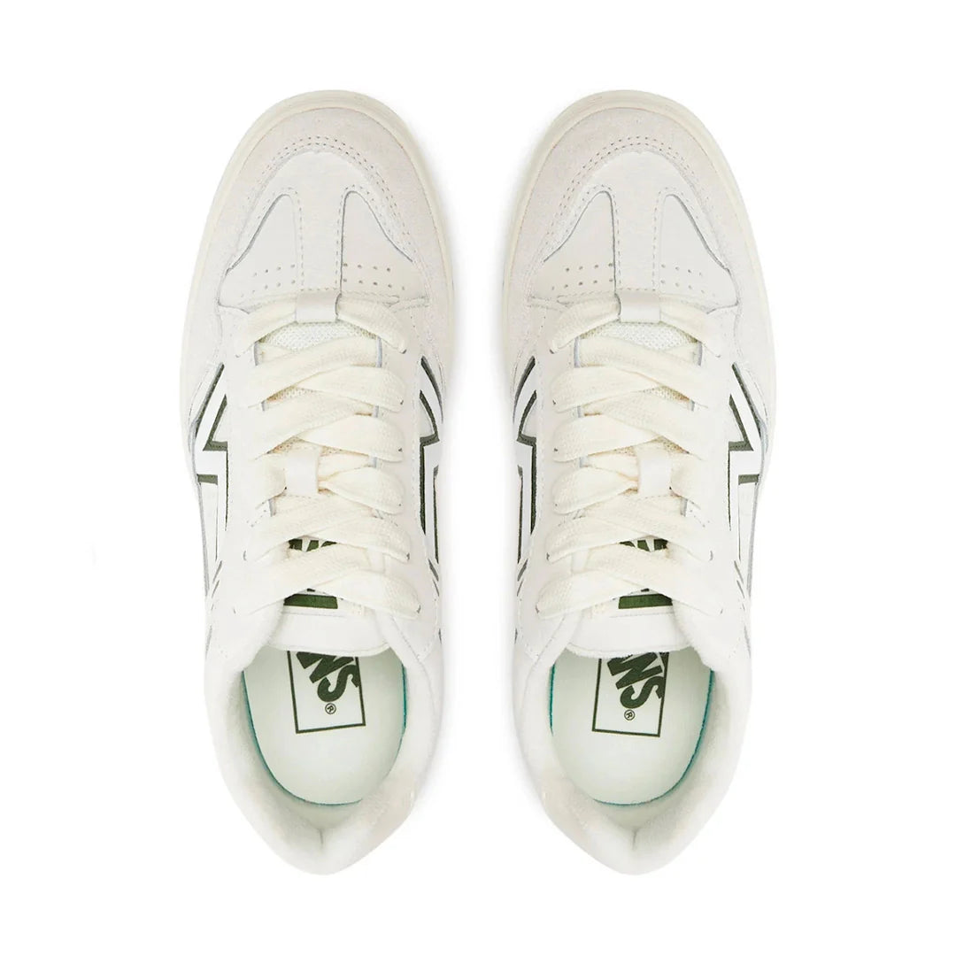 [vn000d1hbxu] Mens Vans Upland - White/green
