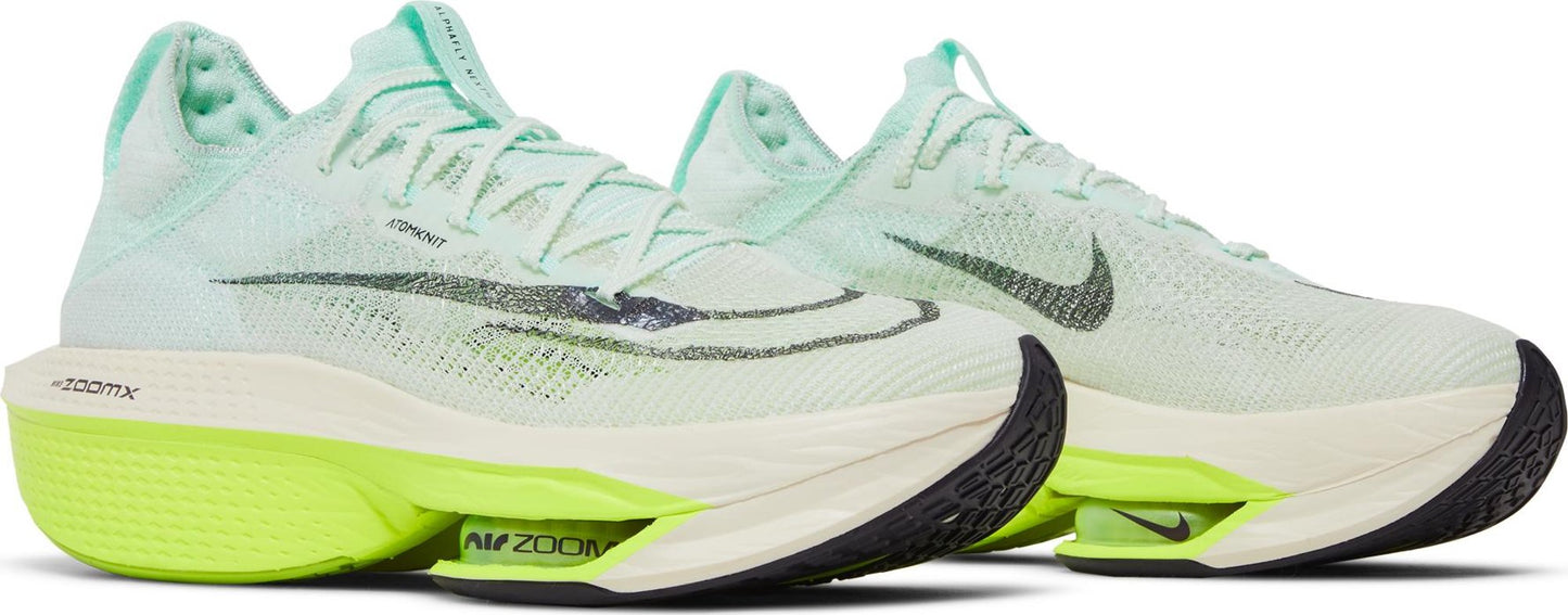 Nike Men's Air Zoom Alphafly Next% 2 'Mint Foam' Sneakers