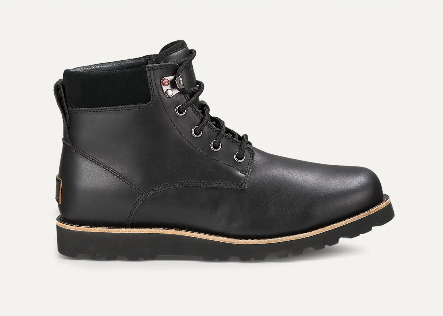 [1008146-blk] Mens Ugg Seton Tl Lacing Short Boot 'black'