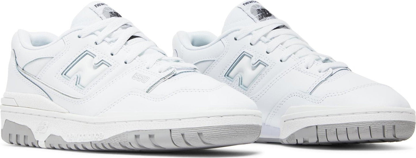 New Balance Grade School 550 'White Grey Gs' (Gs)'