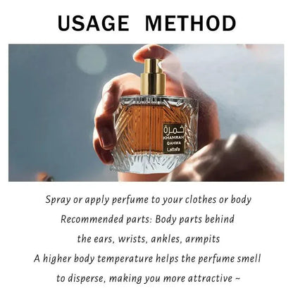 Darey Khamrah 100ml Men's Cologne - Lasting Wood Scent Arabic Perfume for the Confident Man