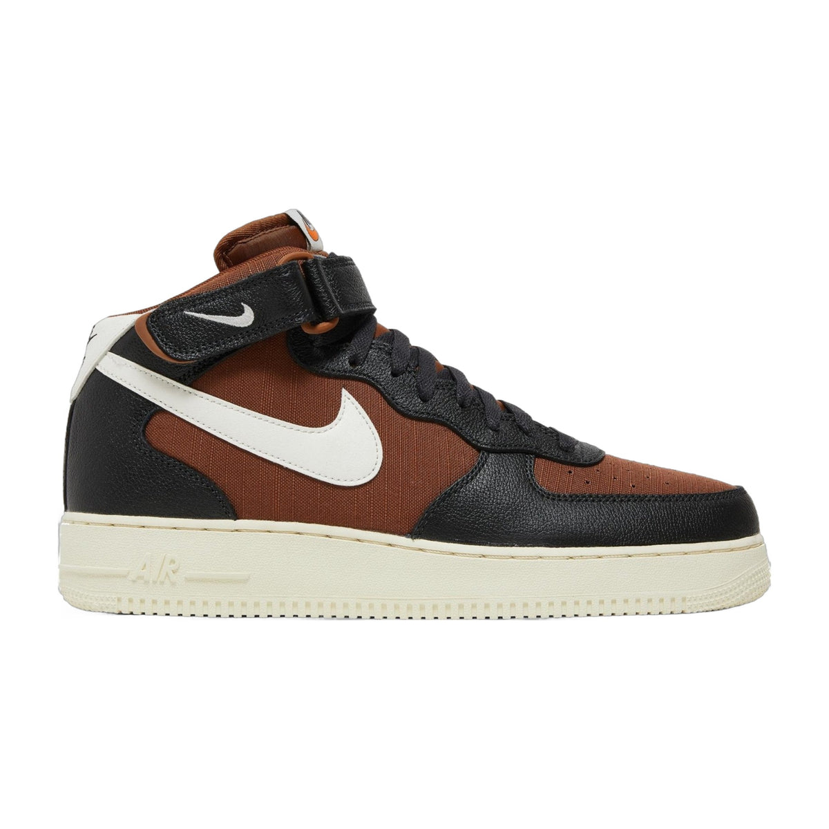 Nike Men's Air Force 1 Mid '07 'Vintage Off-Noir Pecan' Sneakers