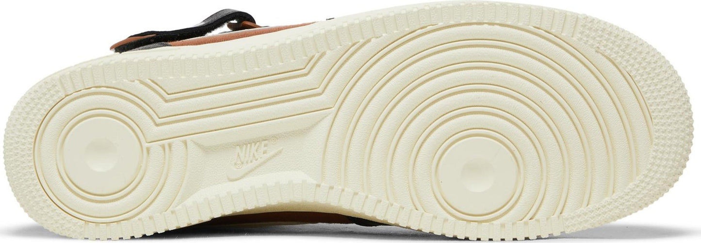 Nike Men's Air Force 1 Mid '07 'Vintage Off-Noir Pecan' Sneakers