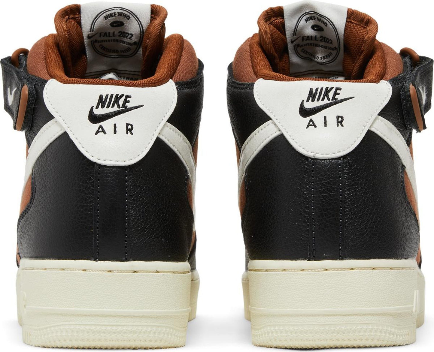 Nike Men's Air Force 1 Mid '07 'Vintage Off-Noir Pecan' Sneakers