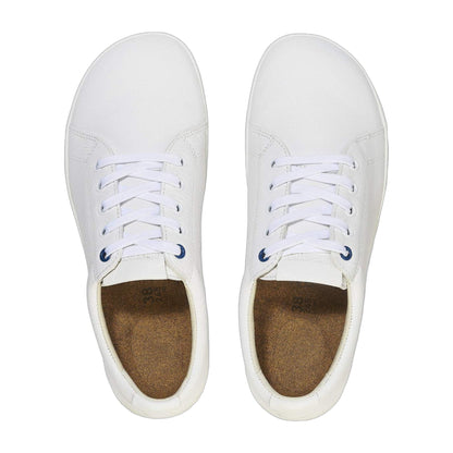 Birkenstock Unisex QO 500 Natural Leather White