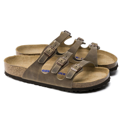[1011432] Unisex Birkenstock Florida Soft Footbed Oiled Leather (regular Width)
