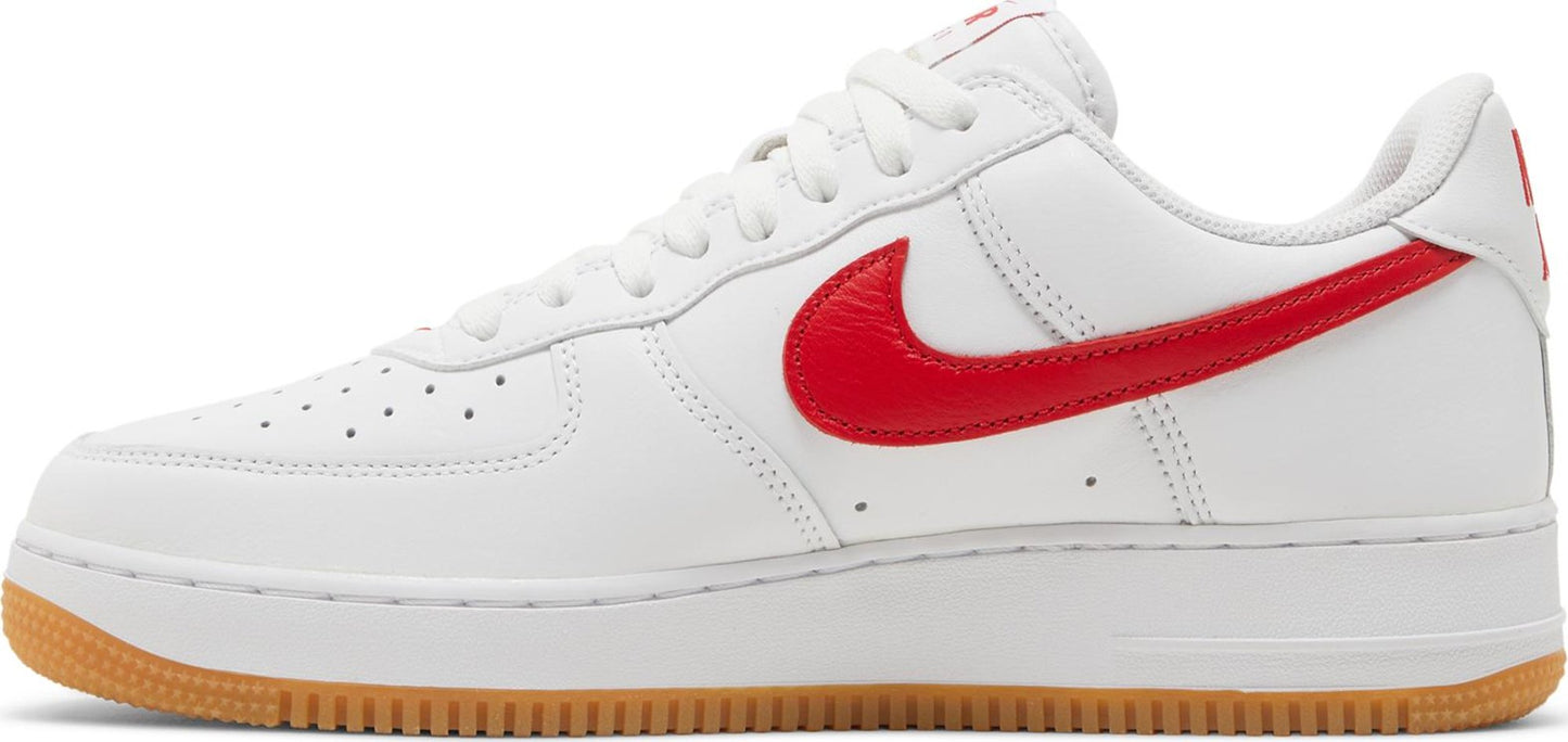 Nike Men's Air Force 1 '07 Low 'Color Of The Month University Red Gum'