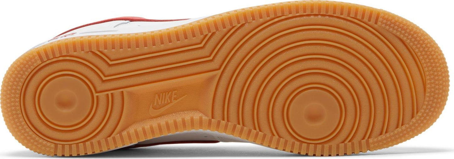 Nike Men's Air Force 1 '07 Low 'Color Of The Month University Red Gum'