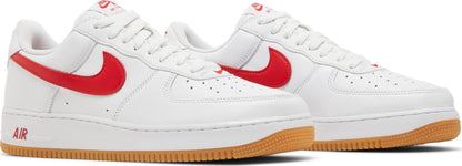 Nike Men's Air Force 1 '07 Low 'Color Of The Month University Red Gum'