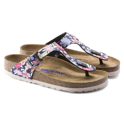 Supernatural Flowers Navy-