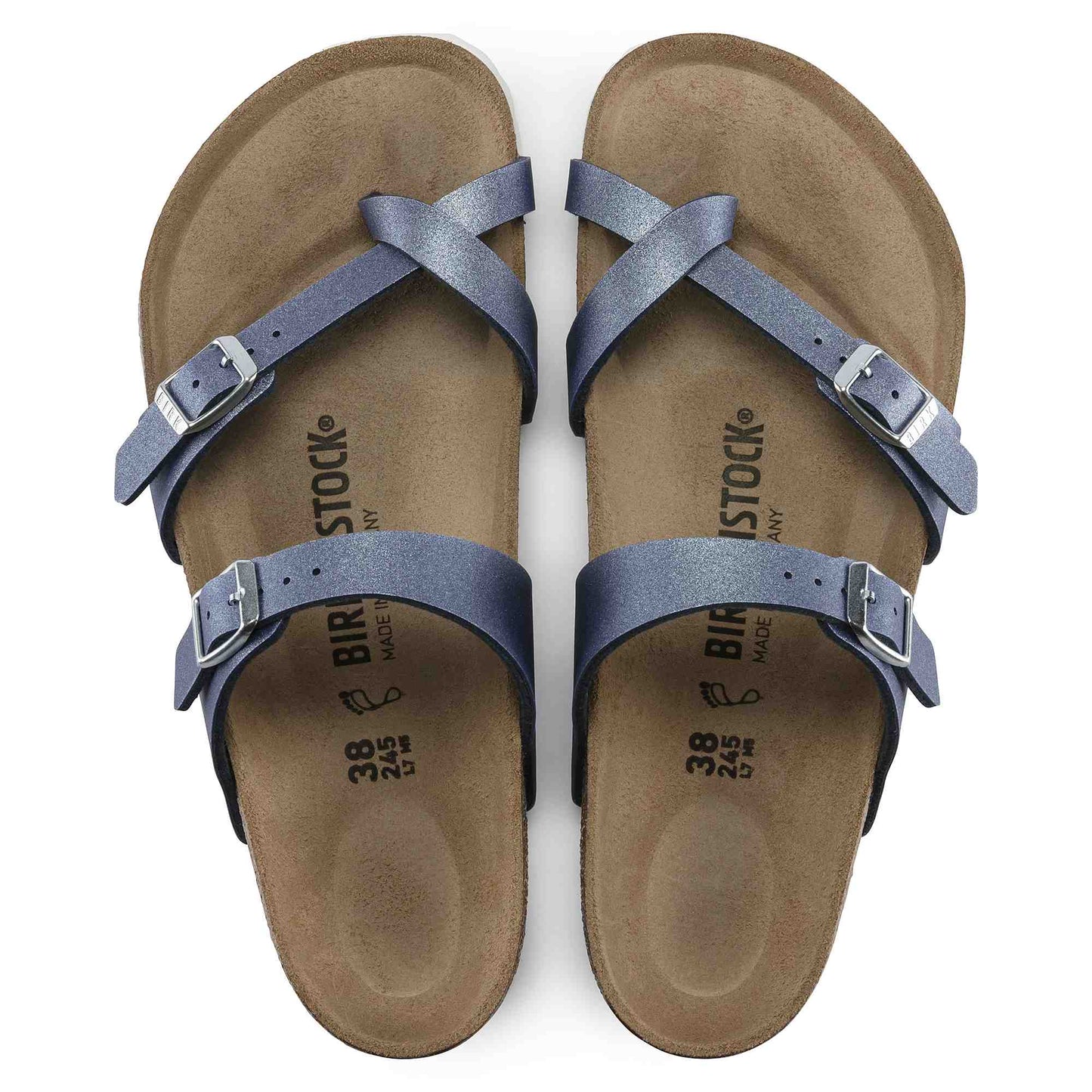 Icy Metallic Azure Blue-