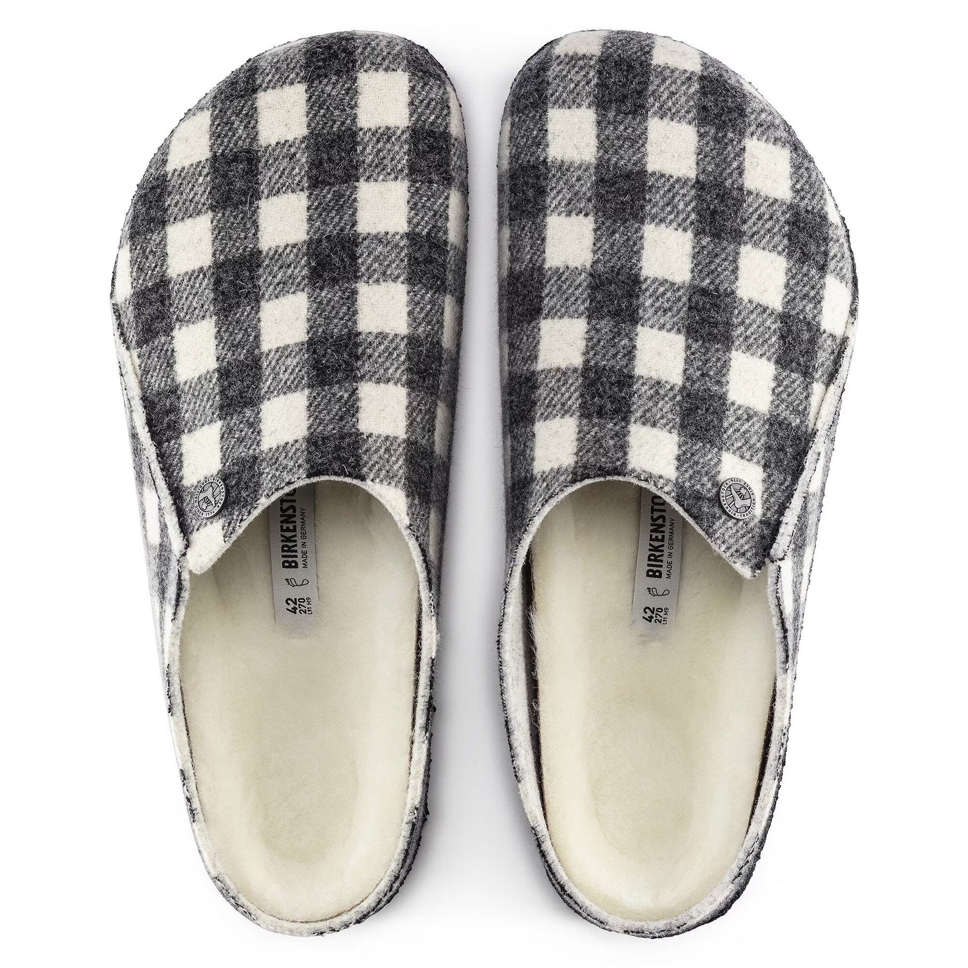 Plaid White-