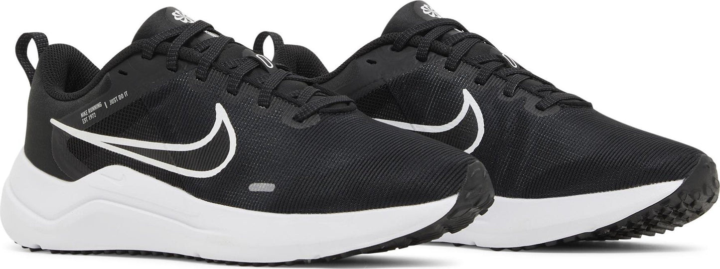 Nike Women's Downshifter 12 'Black White ' Sneakers