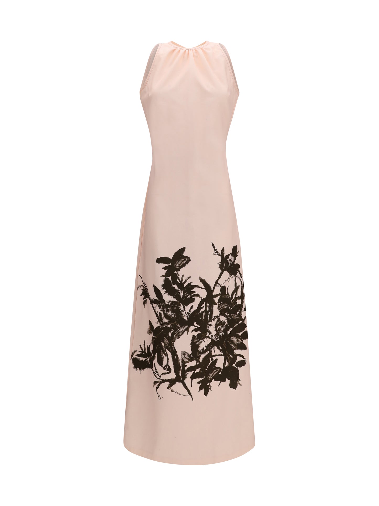 Long Dress Petunia Rose/Brown