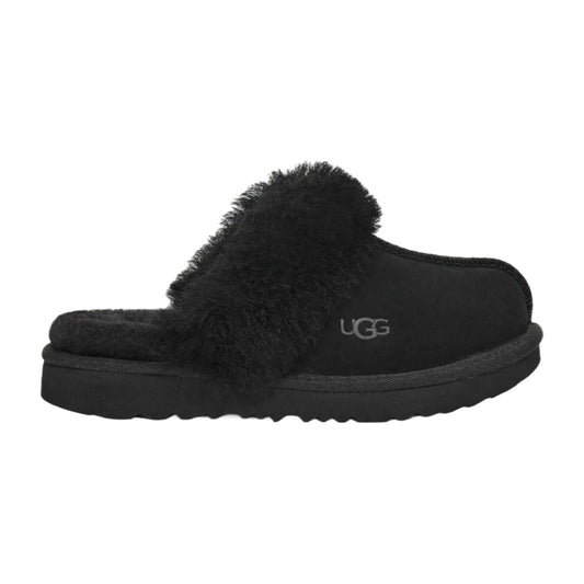 Youth UGG Cozy II Slippers - Black