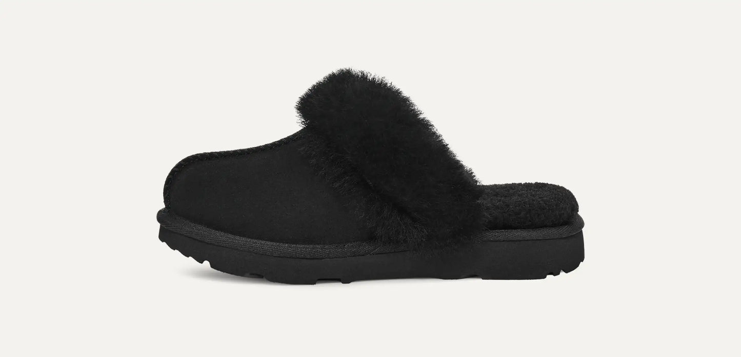 Youth UGG Cozy II Slippers - Black