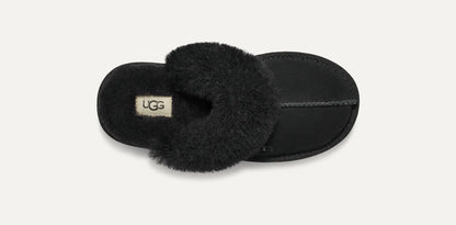 Youth UGG Cozy II Slippers - Black