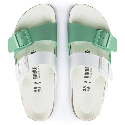 White / Bold Jade-