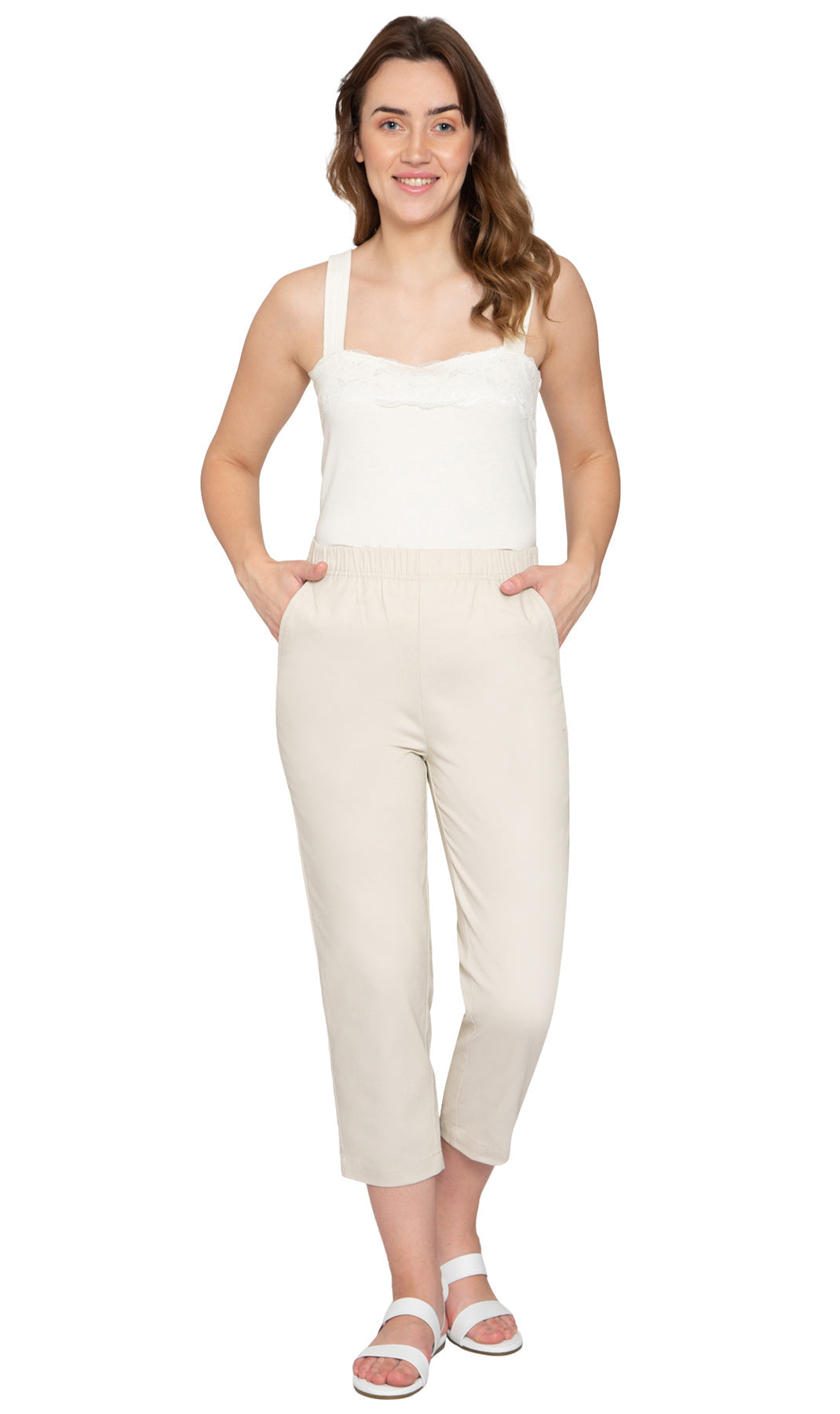 Women's Stretch Denim Capris– Lightweight Stretch