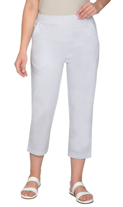 Women's Stretch Denim Capris– Lightweight Stretch