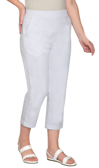 Women's Stretch Denim Capris– Lightweight Stretch