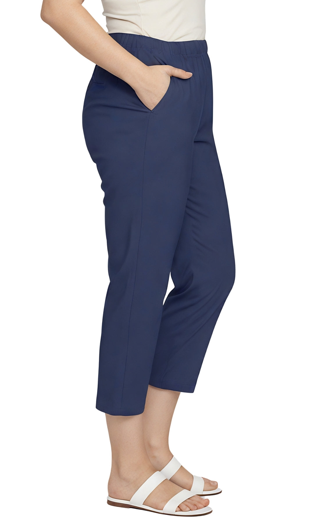 Women's Stretch Denim Capris– Lightweight Stretch