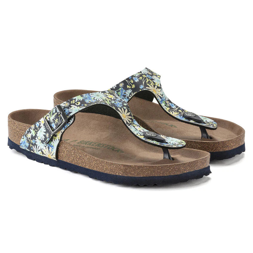 Summer Floral Navy-