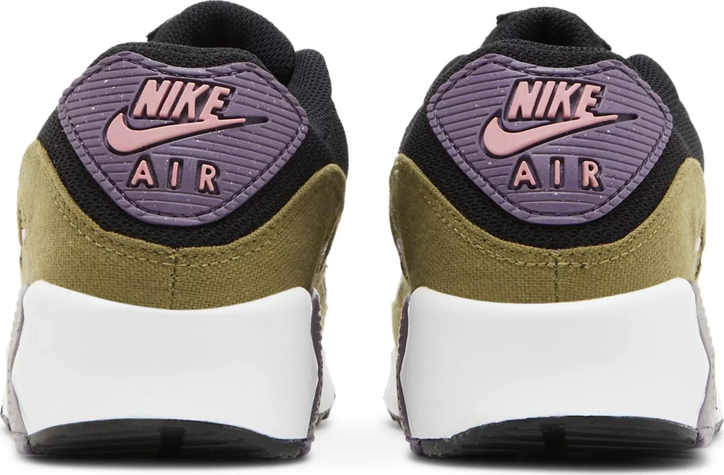 Nike Grade School Air Max 90 'Black Canyon Purple Gs' Sneakers