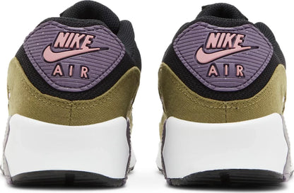 Nike Grade School Air Max 90 'Black Canyon Purple Gs' Sneakers