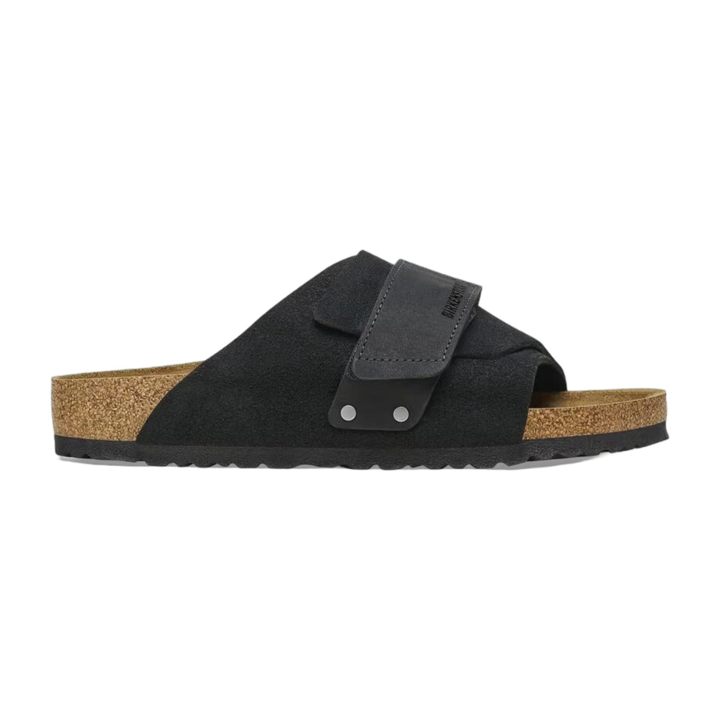 Birkenstock Kyoto Nubuck/Suede Leather Black