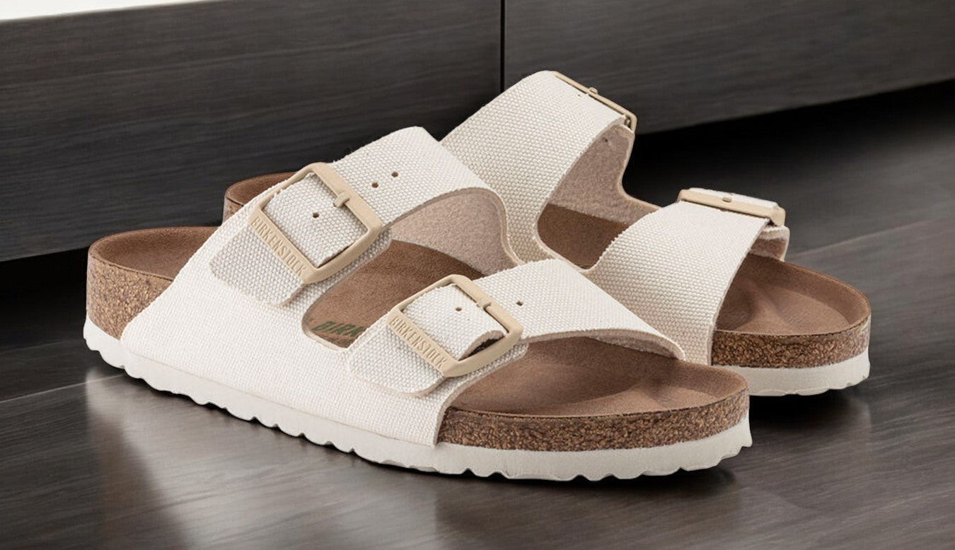 Birkenstock Women's Arizona Vegan Canvas Regular Width Sneakers