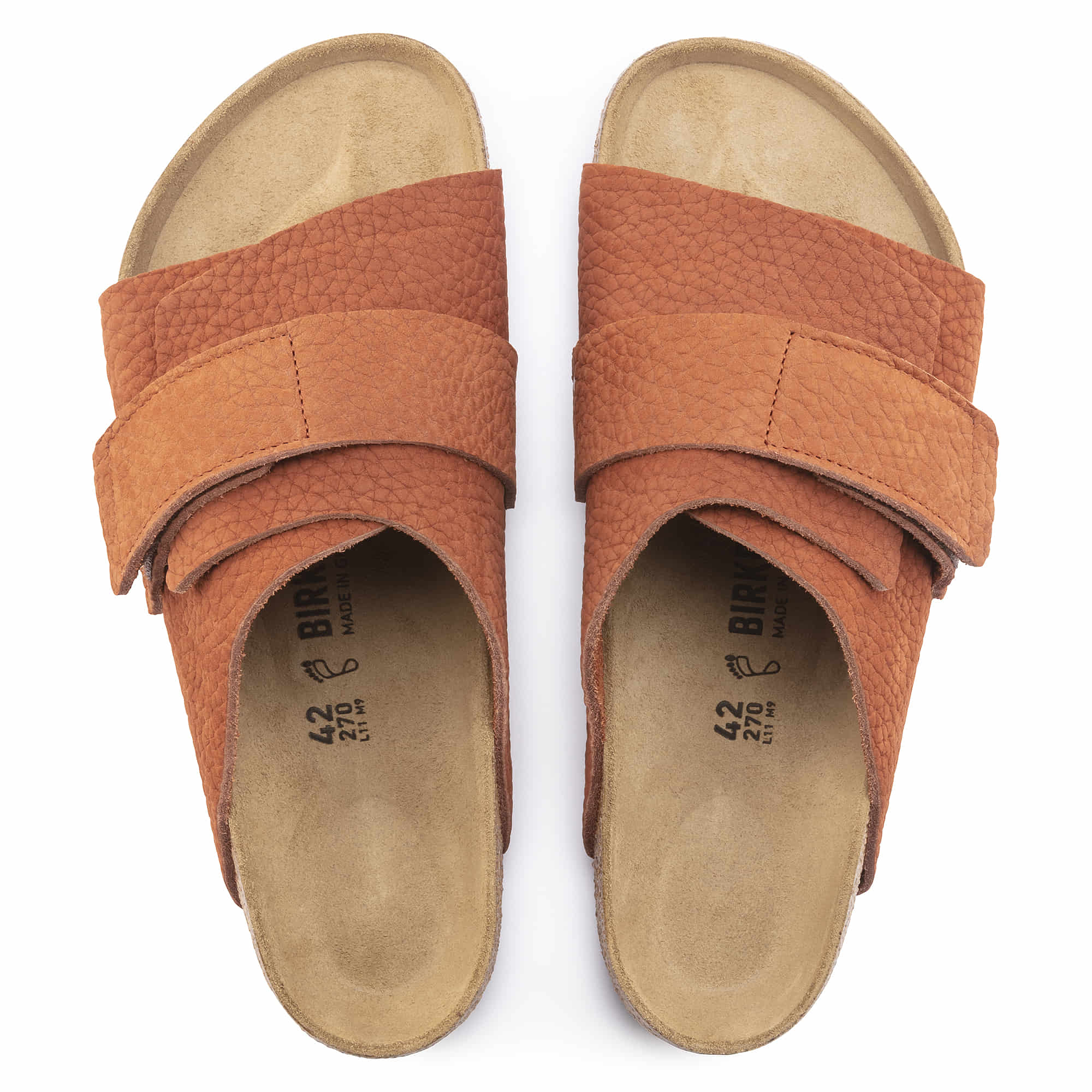 靴 BIRKENSTOCK Kyoto NU Desert Buck 43 Kyoto Nubuck Leather in Color Desert Buck New Beige