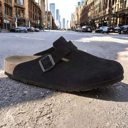 Birkenstock Boston Soft Footbed 'Narrow Fit'
