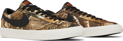 Nike Men's Blazer Low Pro Gt Premium Sb 'Brown Realtree' Sneakers