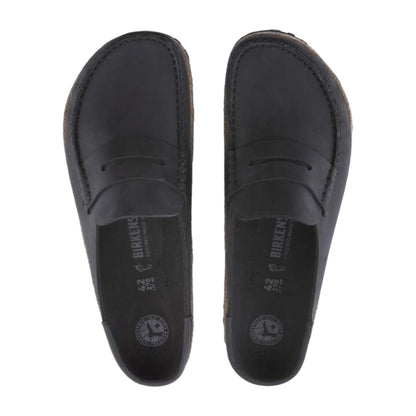 Birkenstock Unisex Naples Natural Leather Oiled Black