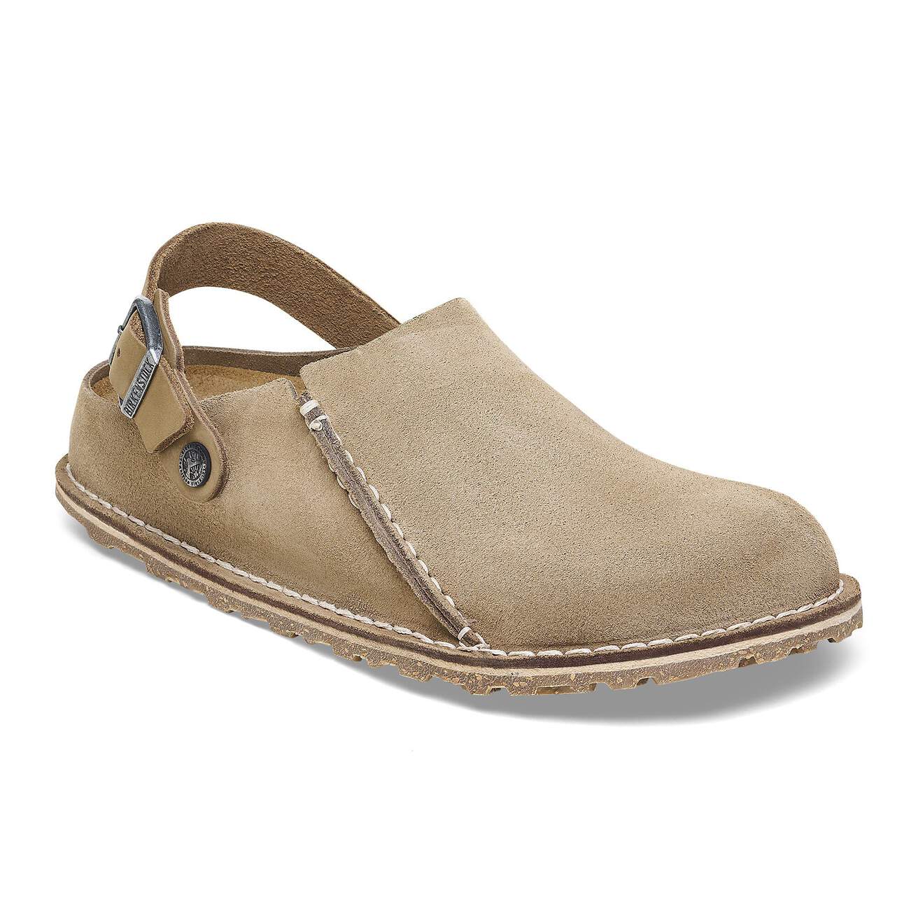 [1025293] Unisex Birkenstock Lutry Premium Suede Suede Leather (regular Width)