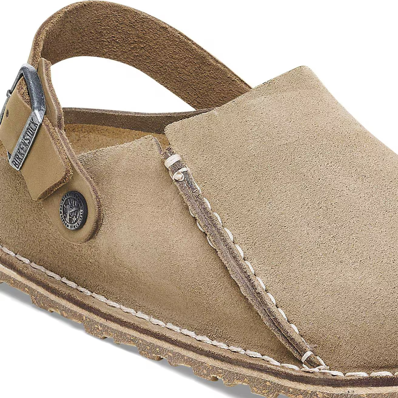 [1025293] Unisex Birkenstock Lutry Premium Suede Suede Leather (regular Width)