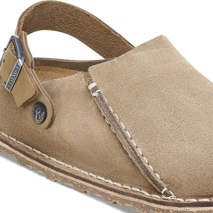 [1025293] Unisex Birkenstock Lutry Premium Suede Suede Leather (regular Width)