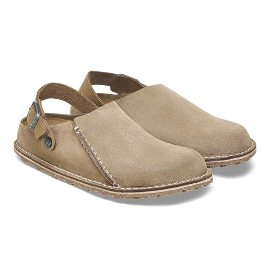 [1025293] Unisex Birkenstock Lutry Premium Suede Suede Leather (regular Width)