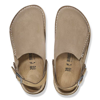 [1025293] Unisex Birkenstock Lutry Premium Suede Suede Leather (regular Width)