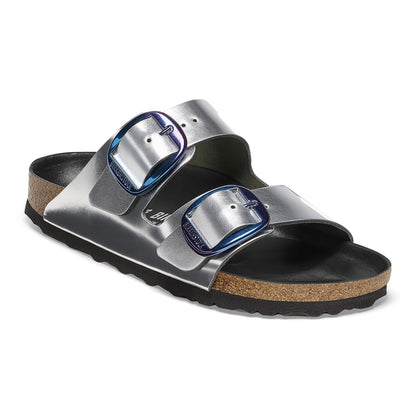 Metallic Silver-