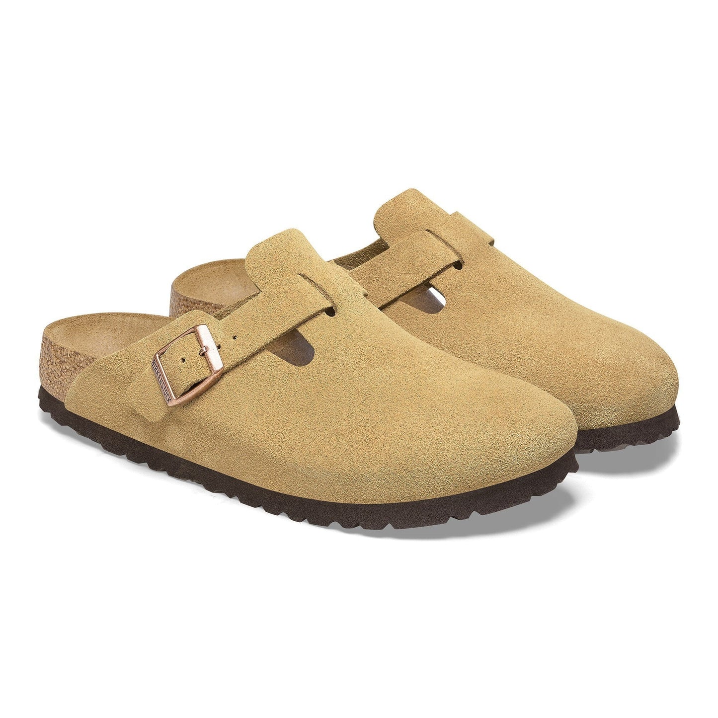 Birkenstock Boston Suede Leather 'Regular Fit' Sneakers
