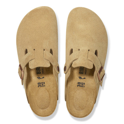 Birkenstock Boston Suede Leather 'Regular Fit' Sneakers