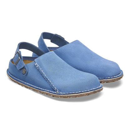 [1026361] Unisex Birkenstock Lutry Premium Suede Suede Leather (regular Width)