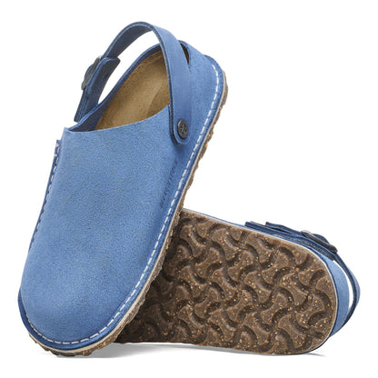[1026361] Unisex Birkenstock Lutry Premium Suede Suede Leather (regular Width)