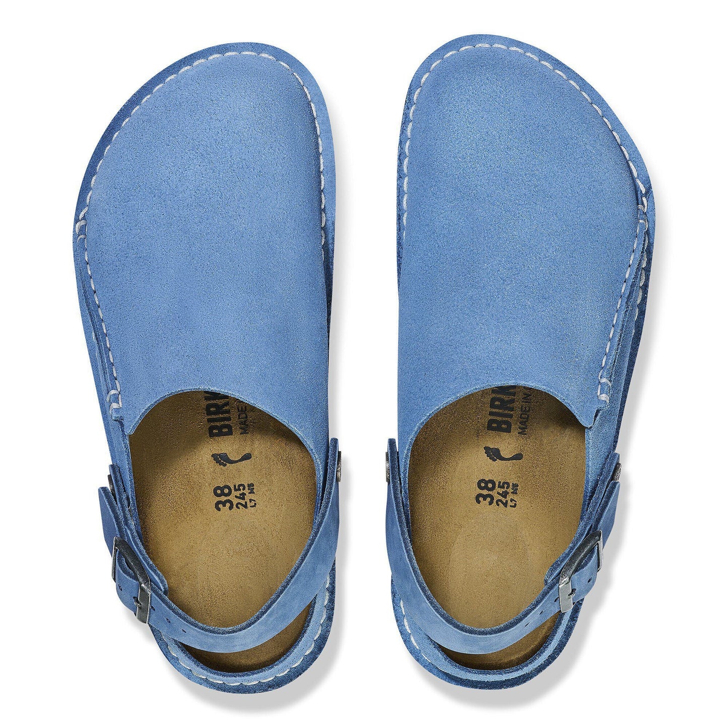 [1026361] Unisex Birkenstock Lutry Premium Suede Suede Leather (regular Width)