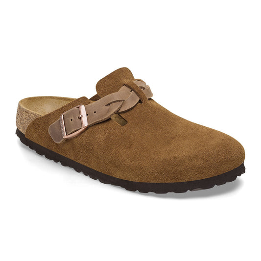 Birkenstock Boston Braided Suede Leather' Narrow Fit' Sneakers