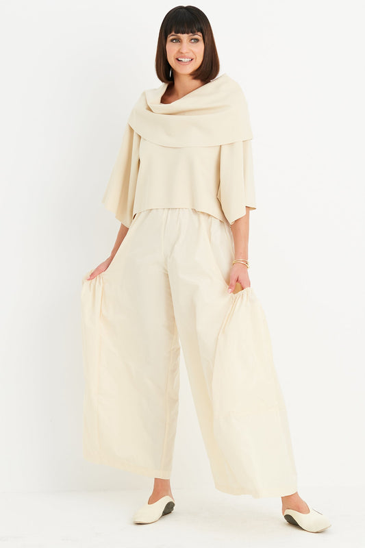 Scuba Jackie O Top - Butter