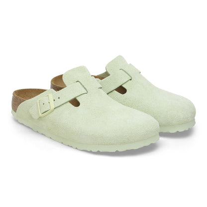 Birkenstock Boston Soft Footbed Suede Leather 'Narrow Fit' Sneakers